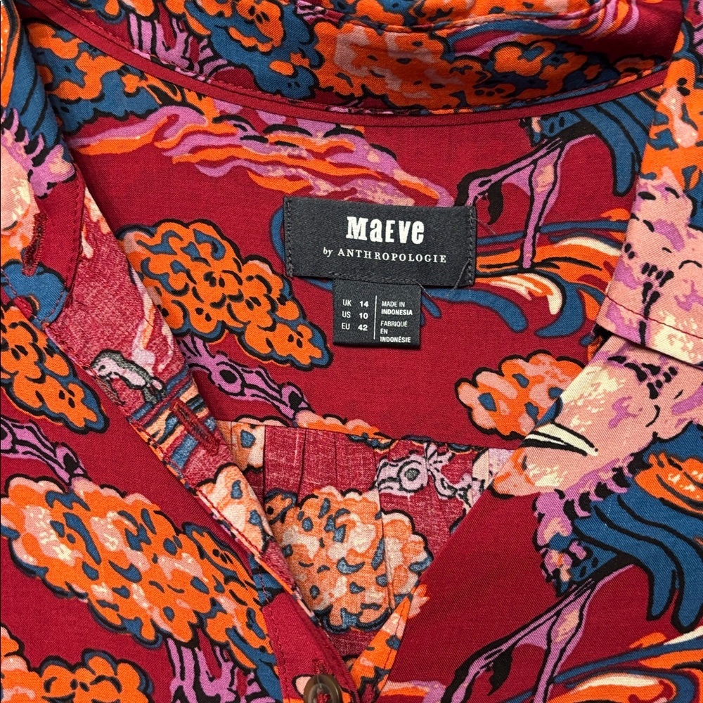 Anthropolgie Maeve Darla Buttondown - Picture 6 of 9